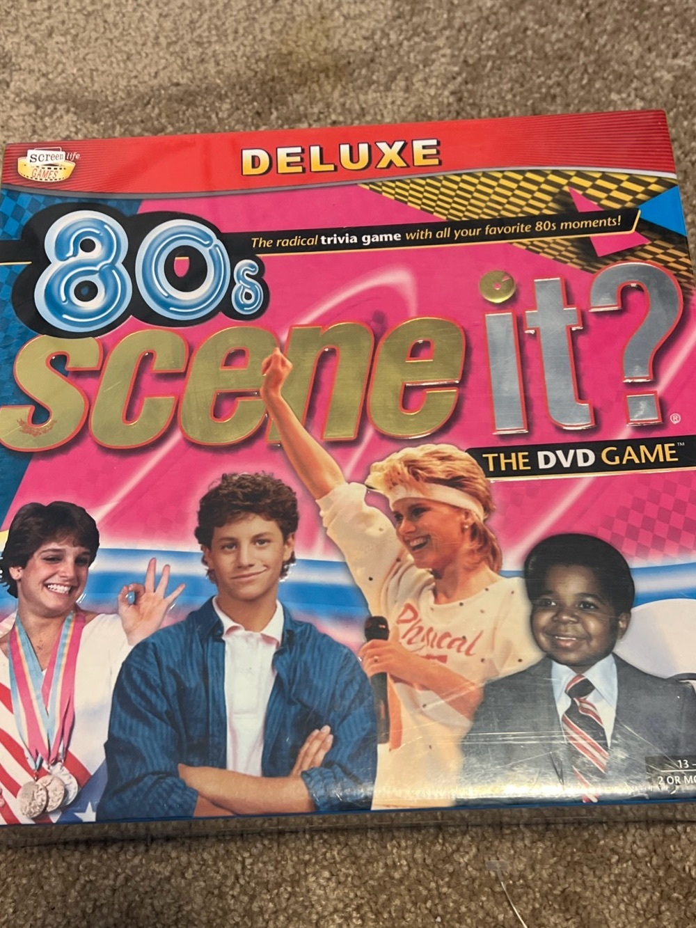 Deluxe 80s Scene It? DVD Game - Pink Edition